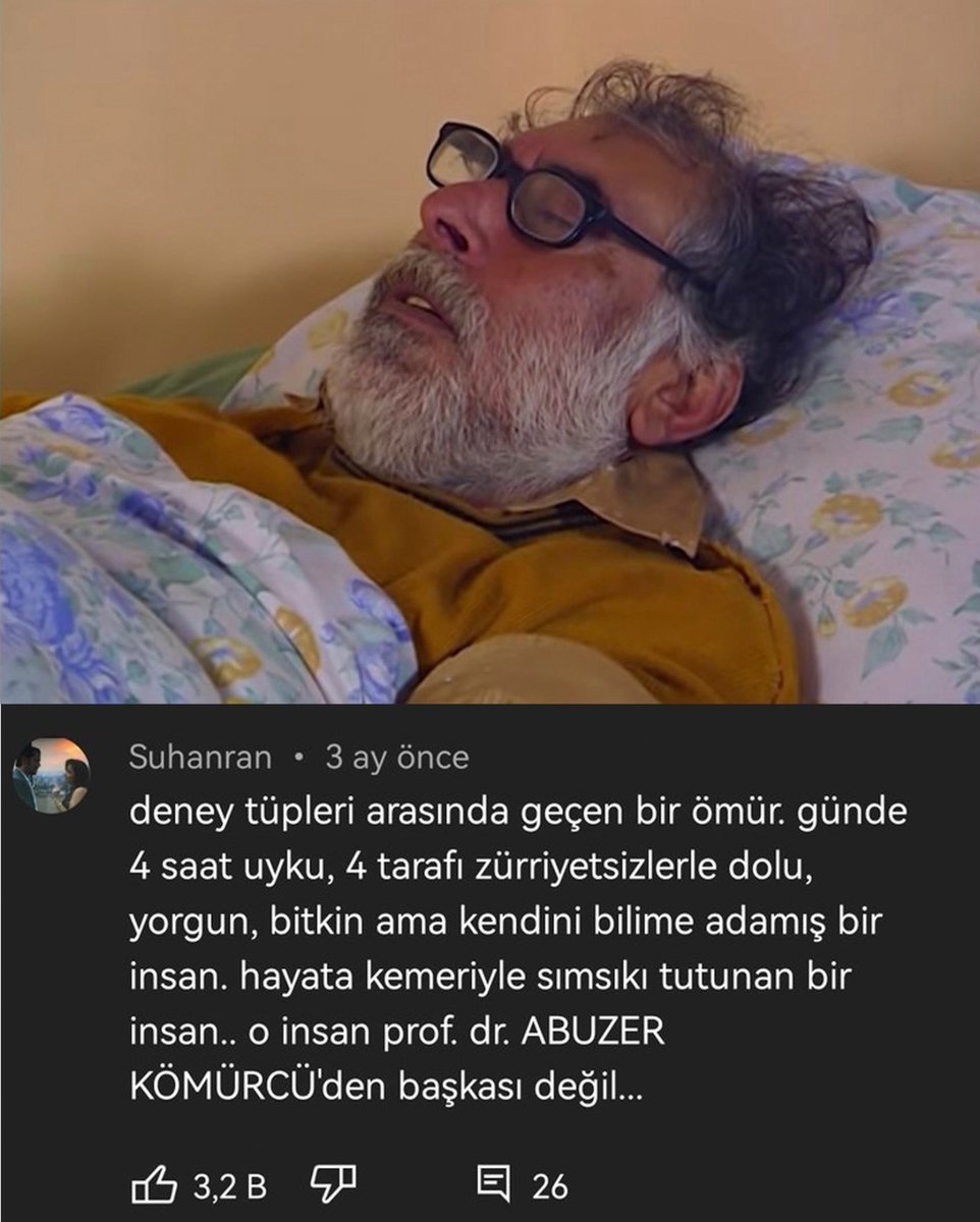 Bilime adanmış bir ömür......