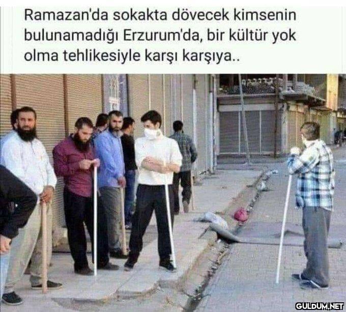 Ramazan'da sokakta dövecek...