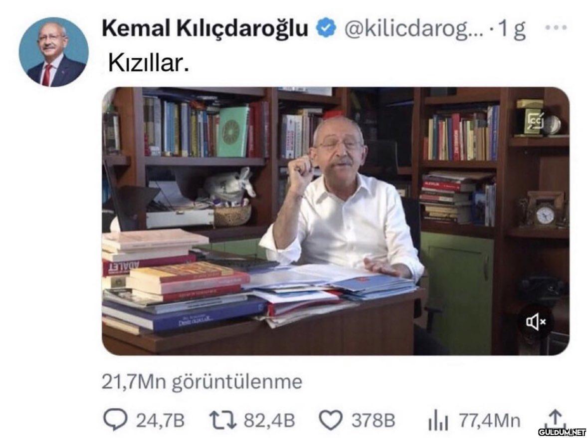 Kemal Kılıçdaroğlu...