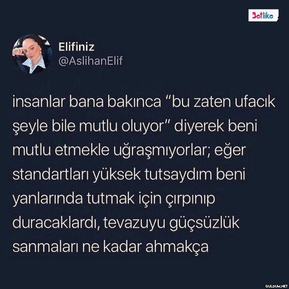 Elifiniz @AslihanElif...