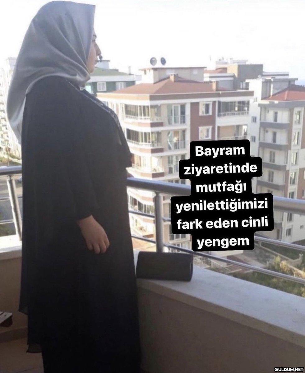 Bayram ziyaretinde mutfağı...