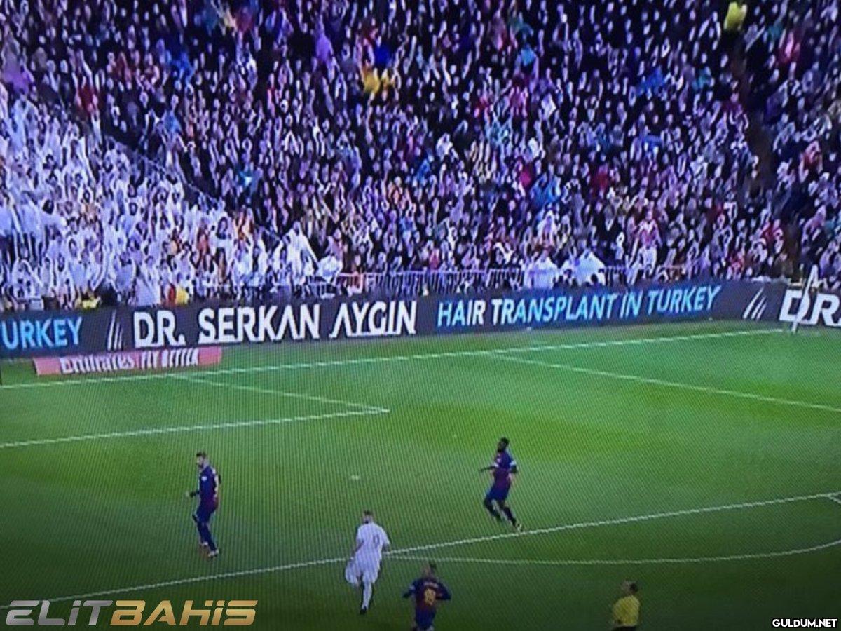 El Clasico'da saç ekimi...