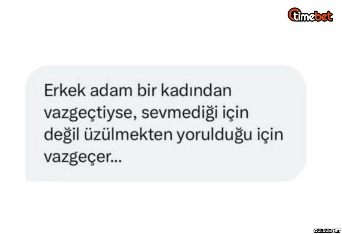 Erkek adam bir kadından...