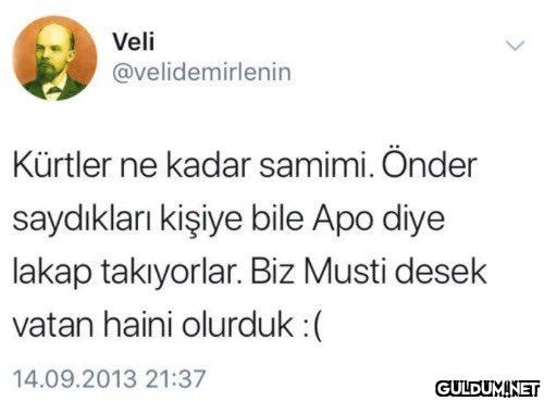 Veli @velidemirlenin...