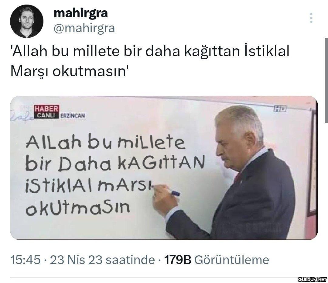 Ne okumayı biliyor ne de...