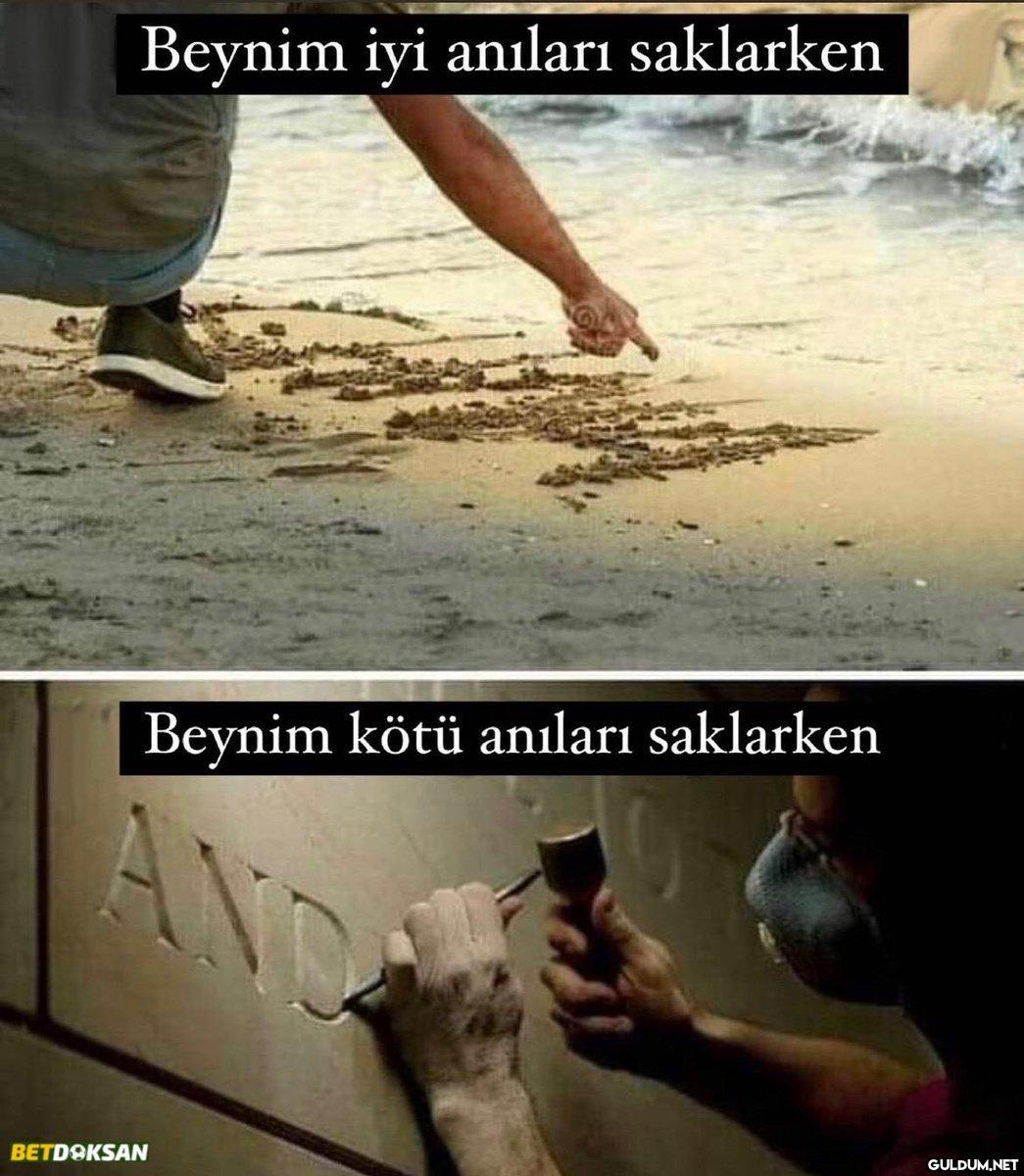 Beynim iyi anıları...