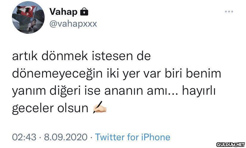 Vahap @vahapxxx artık...