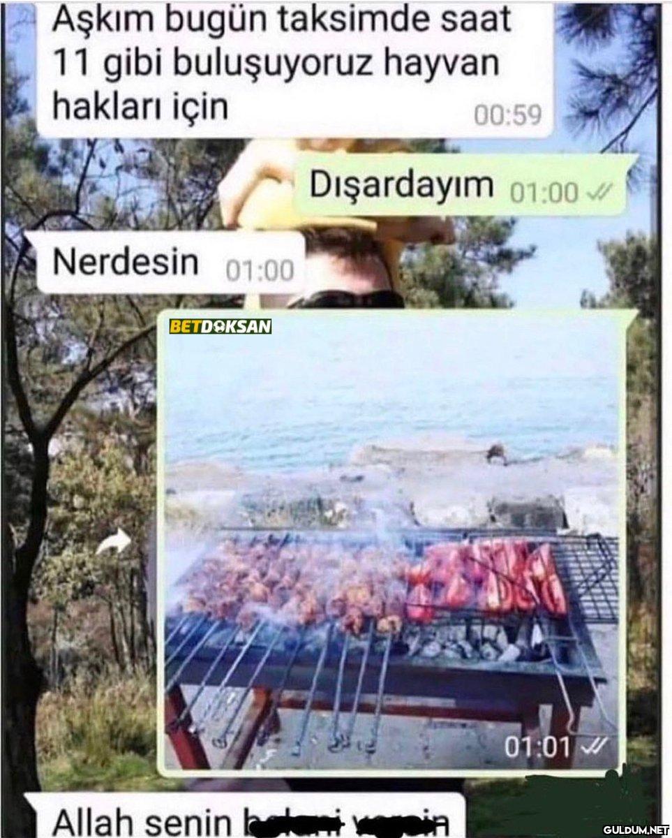 Aşkım bugün taksimde saat...
