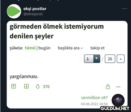 ekşi postlar @eksipost...