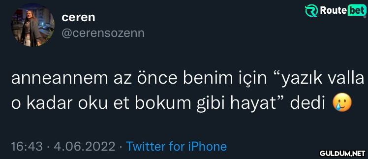 ceren @cerensozenn Route...
