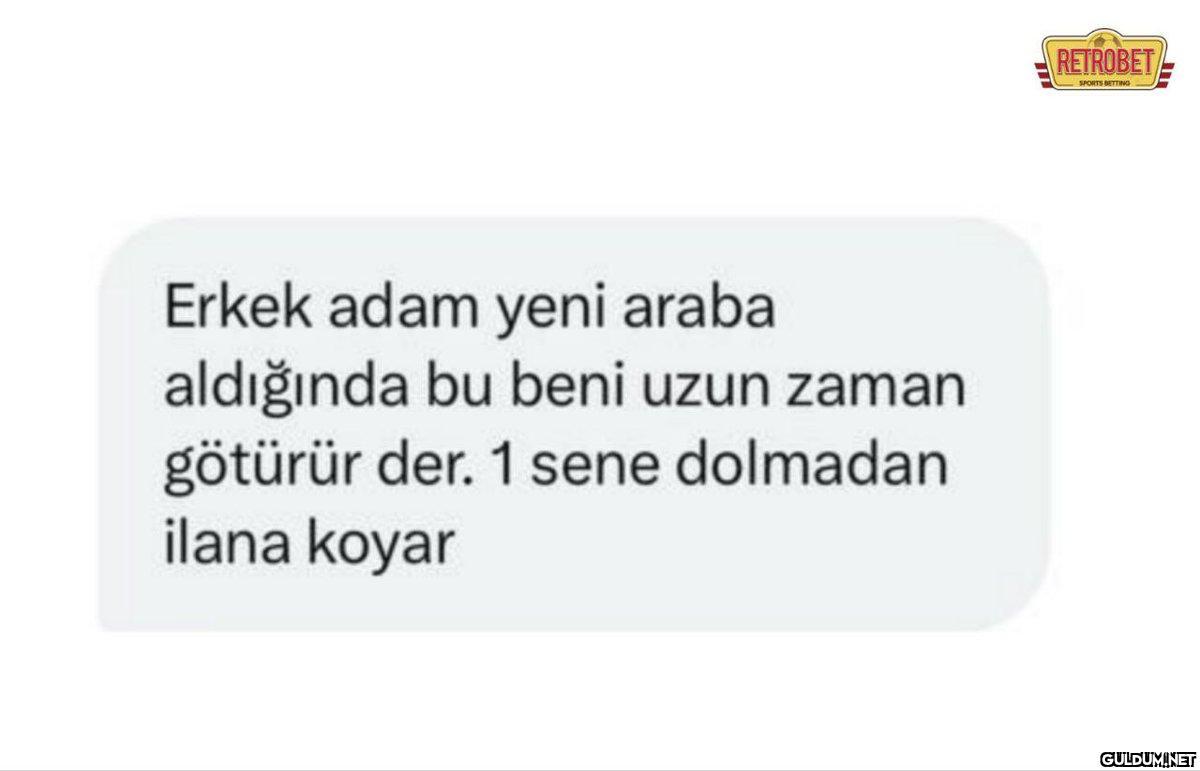 Erkek adam yeni araba...