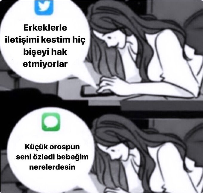 Erkeklerle iletişimi...