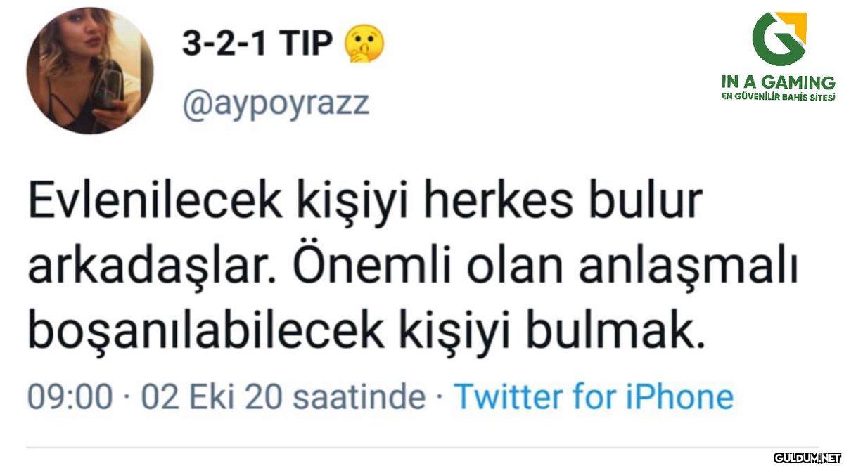 3-2-1 TIP @aypoyrazz G IN...