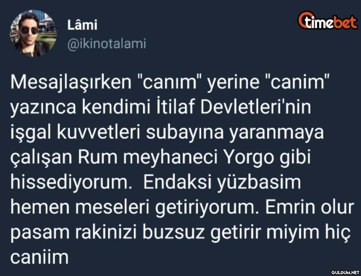 Lâmi @ikinotalami timebet...