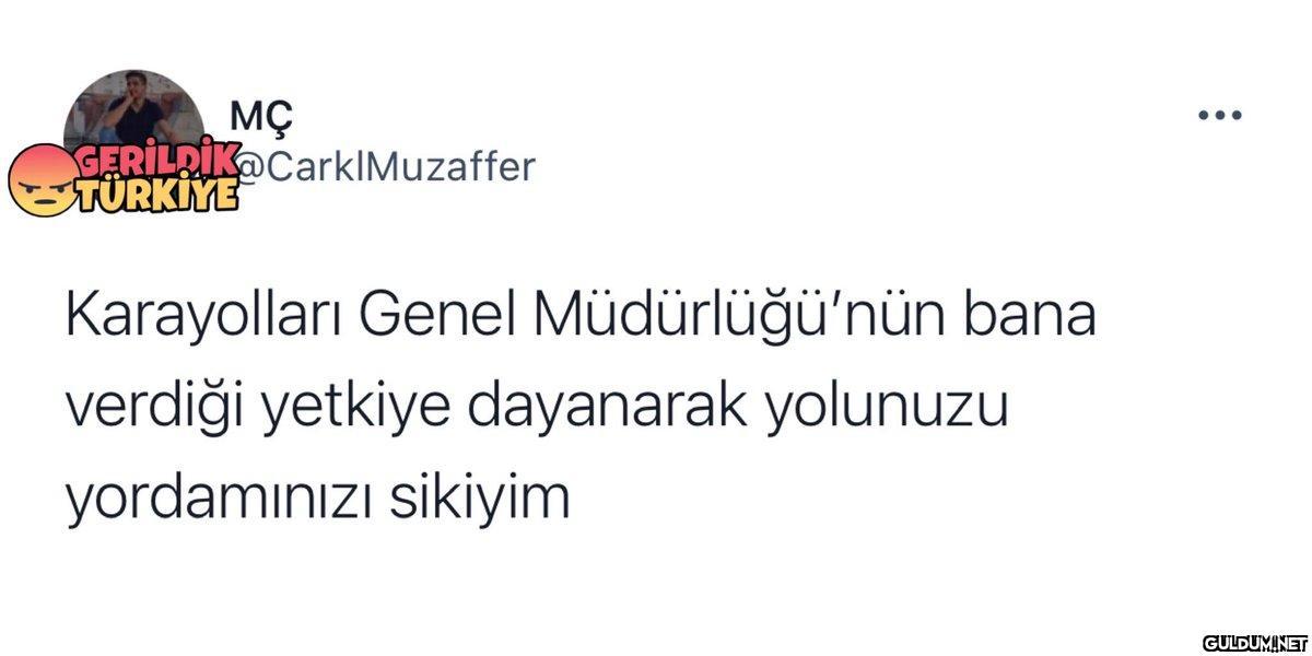 MÇ GERİLDİK@CarklMuzaffer...