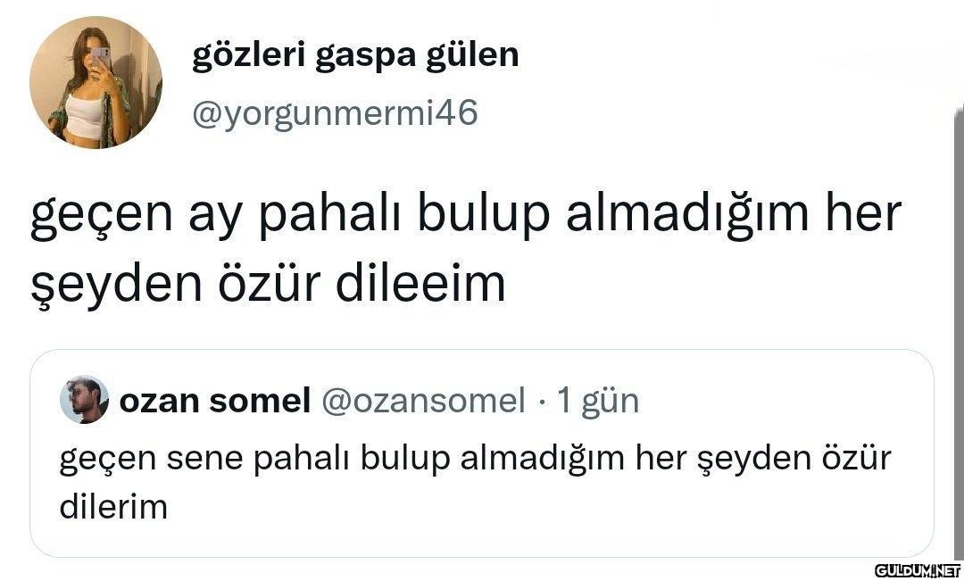 1 saat önce pahalı bulup...