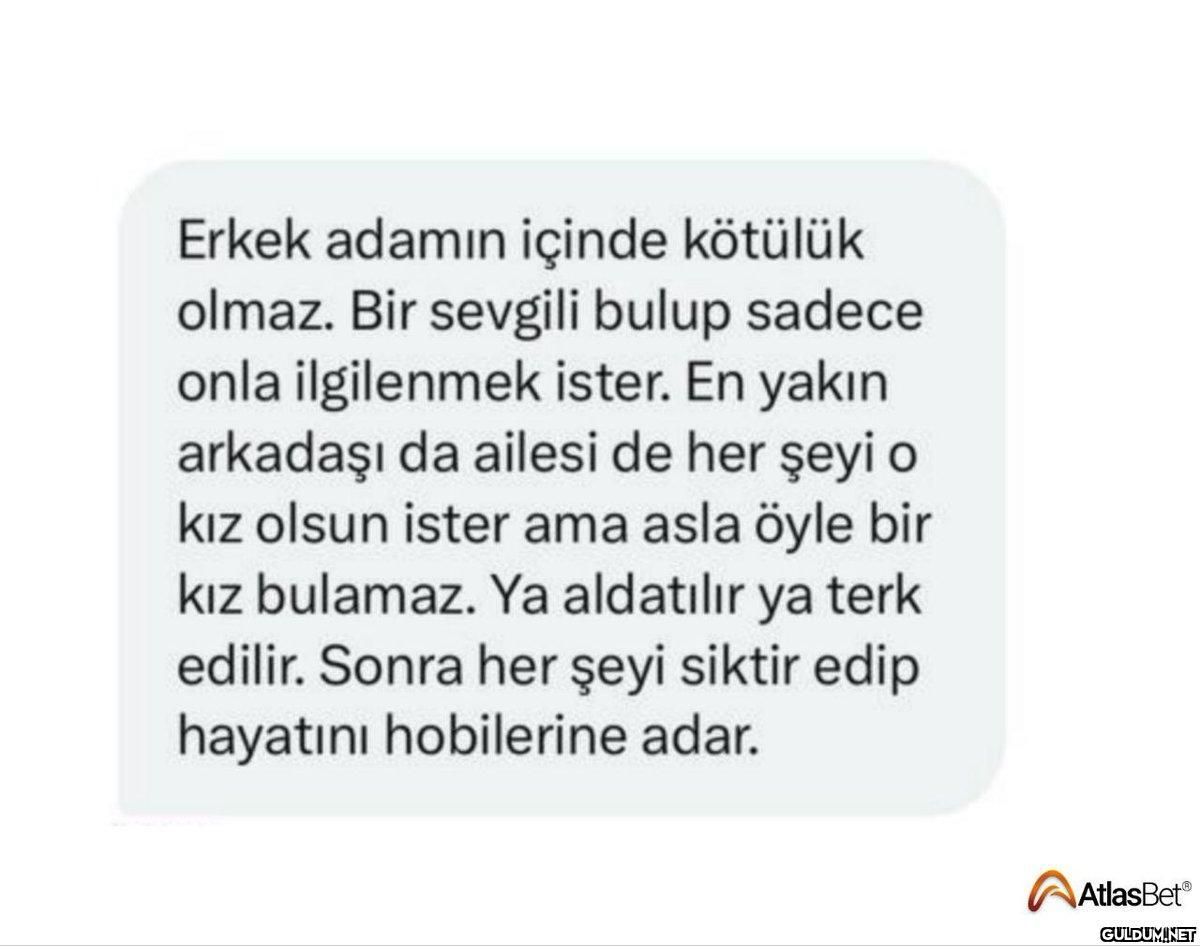 Erkek adamın içinde...