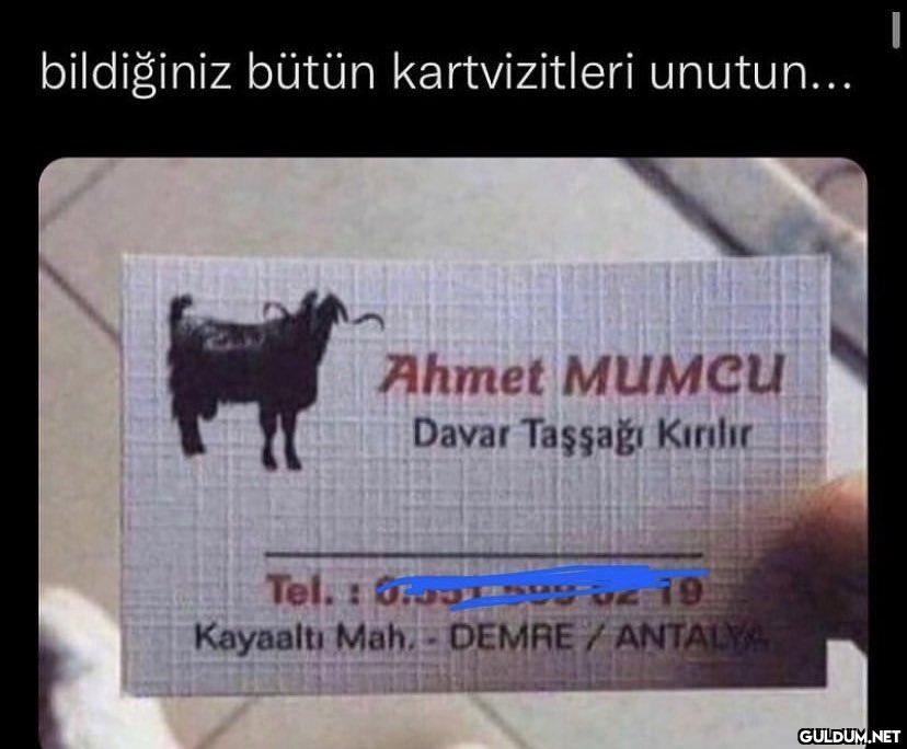 bildiğiniz bütün...