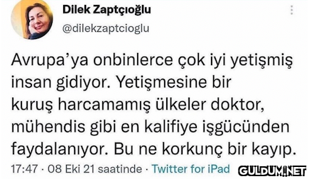 Dilek Zaptçioğlu...