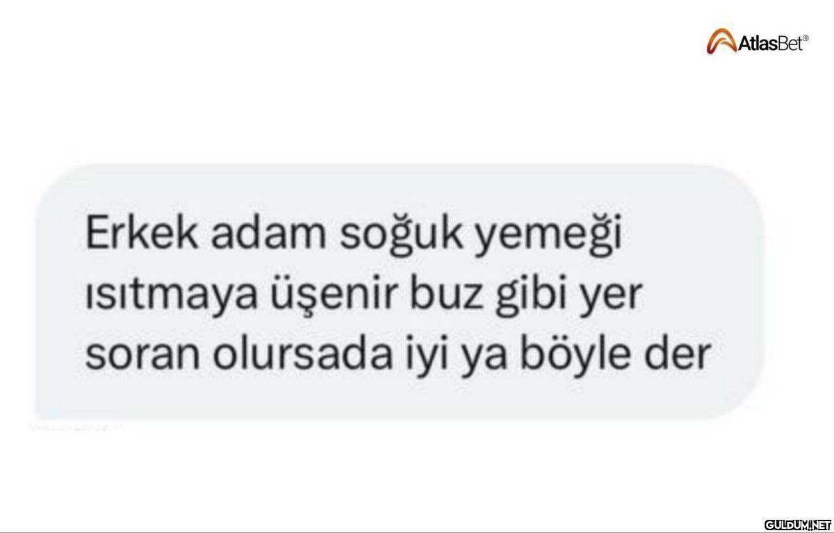 Erkek adam soğuk yemeği...
