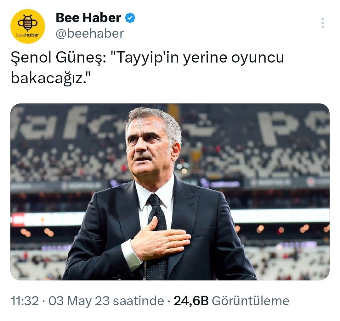 Bee Haber @beehaber Şenol...
