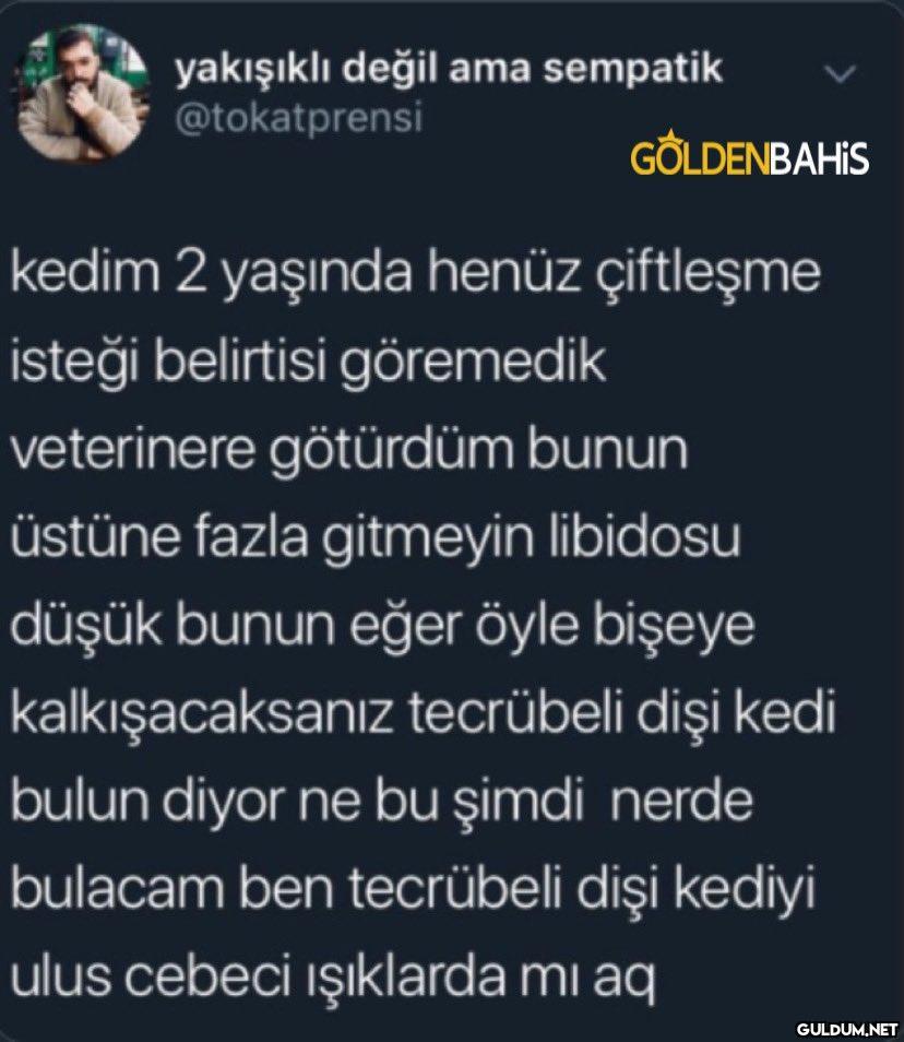 yakışıklı değil ama...