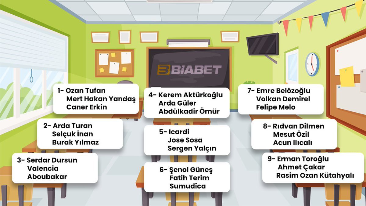 Kaç numaralı masaya...