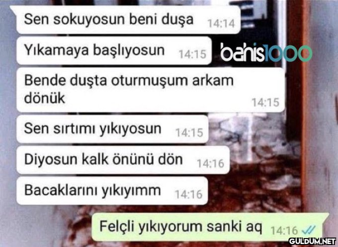 Sen sokuyosun beni duşa...