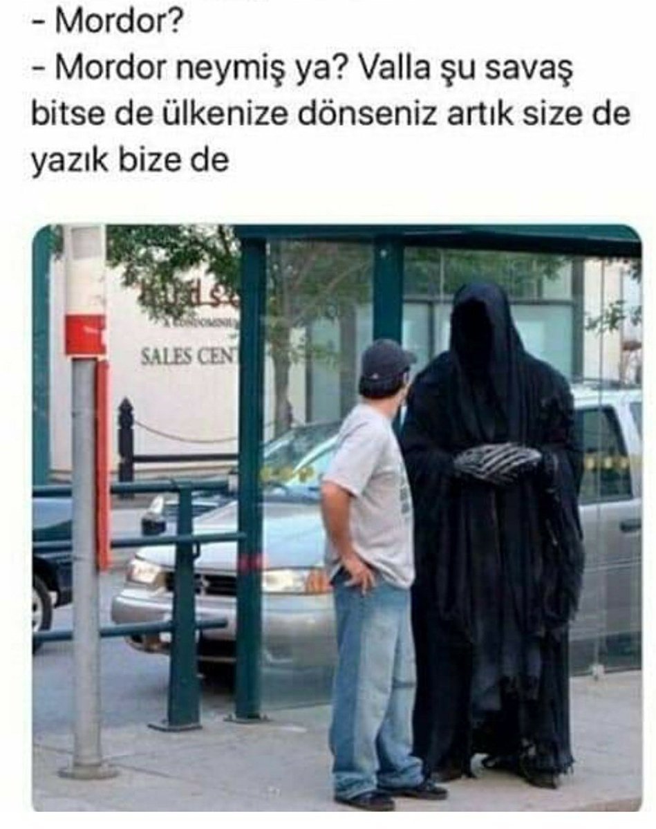 - Mordor? - Mordor neymiş...