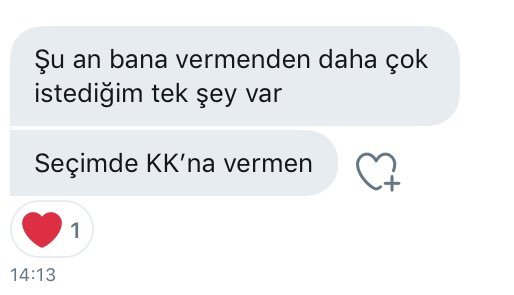 Şu an bana vermenden daha...