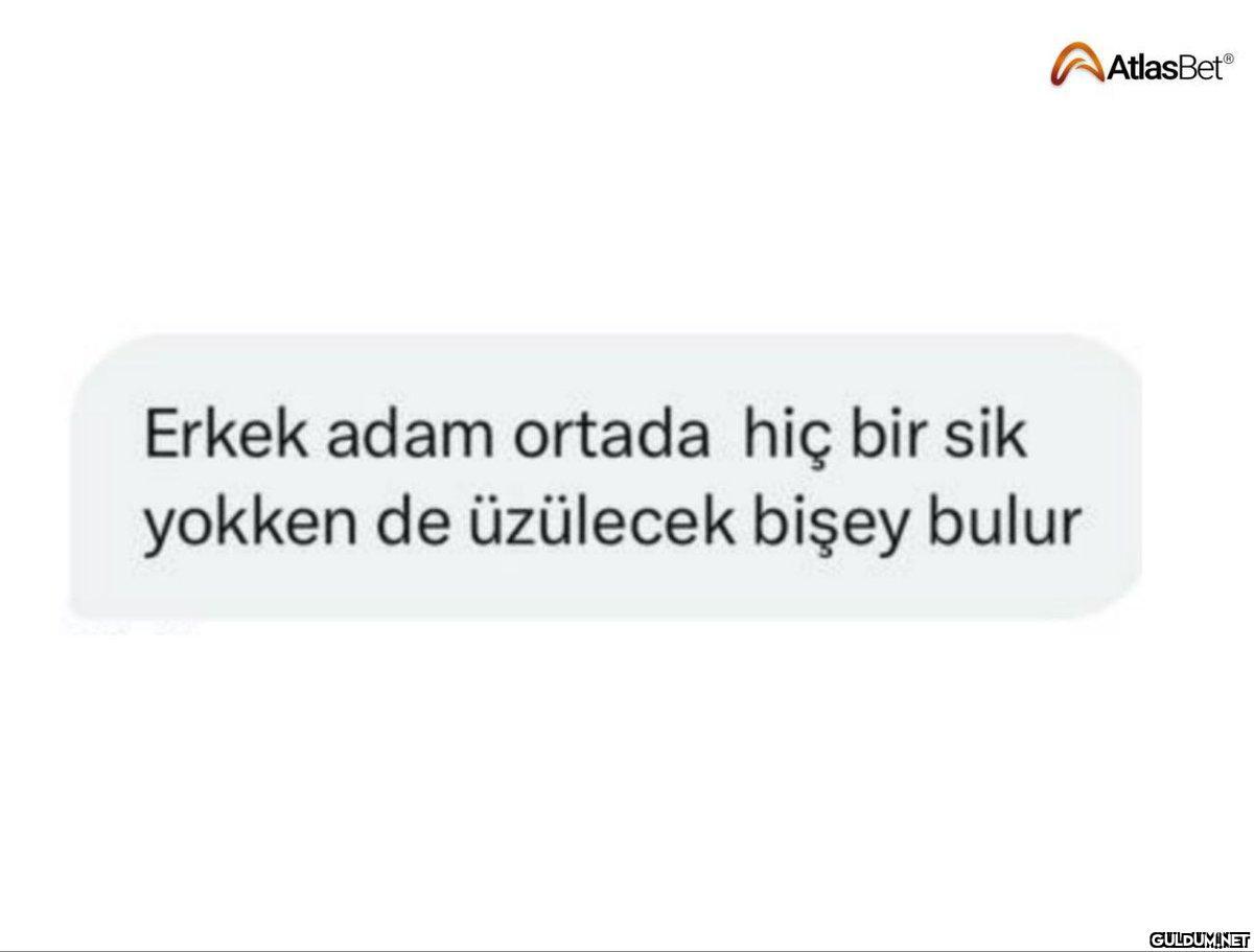 Erkek adam ortada hiç bir...