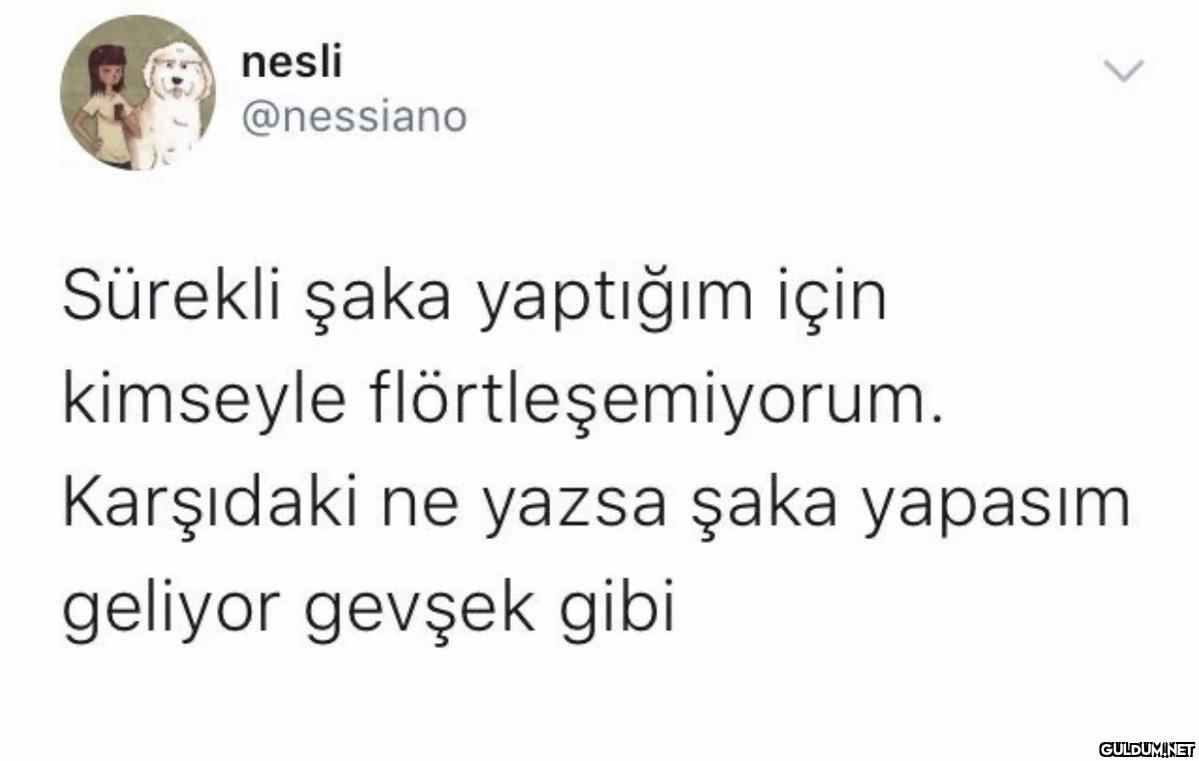 nesli @nessiano Sürekli...