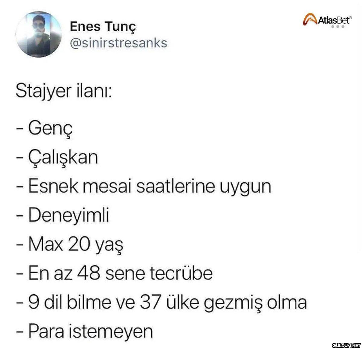 Enes Tunç @sinirstresanks...
