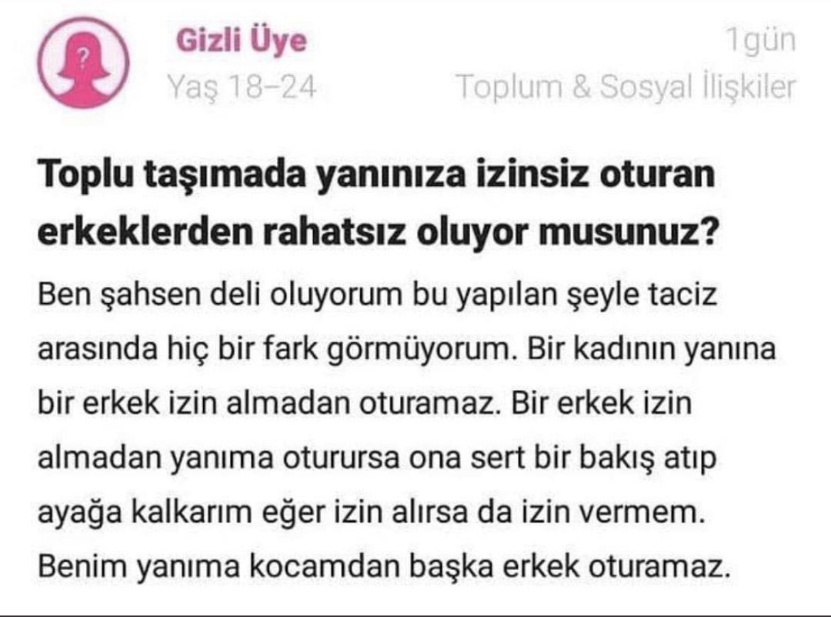 toplu taşıma yerine kocalı...