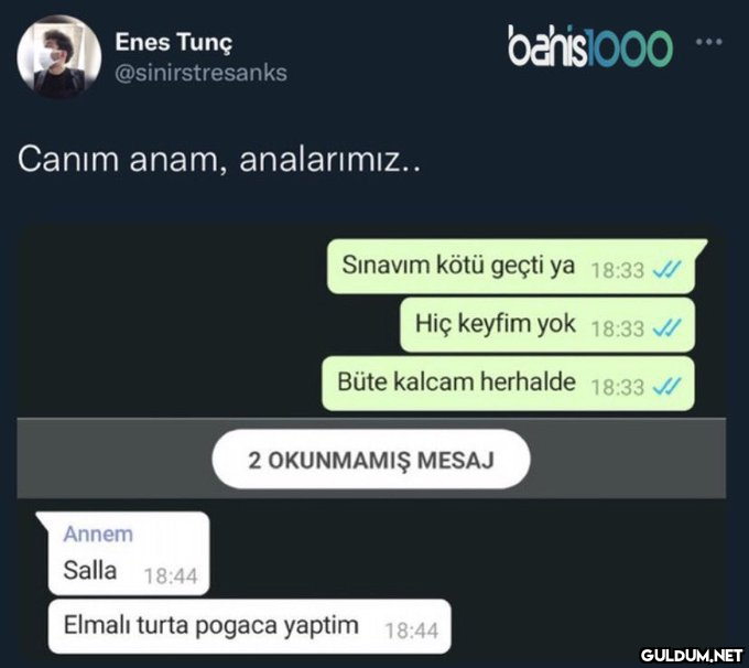 Enes Tunç @sinirstresanks...