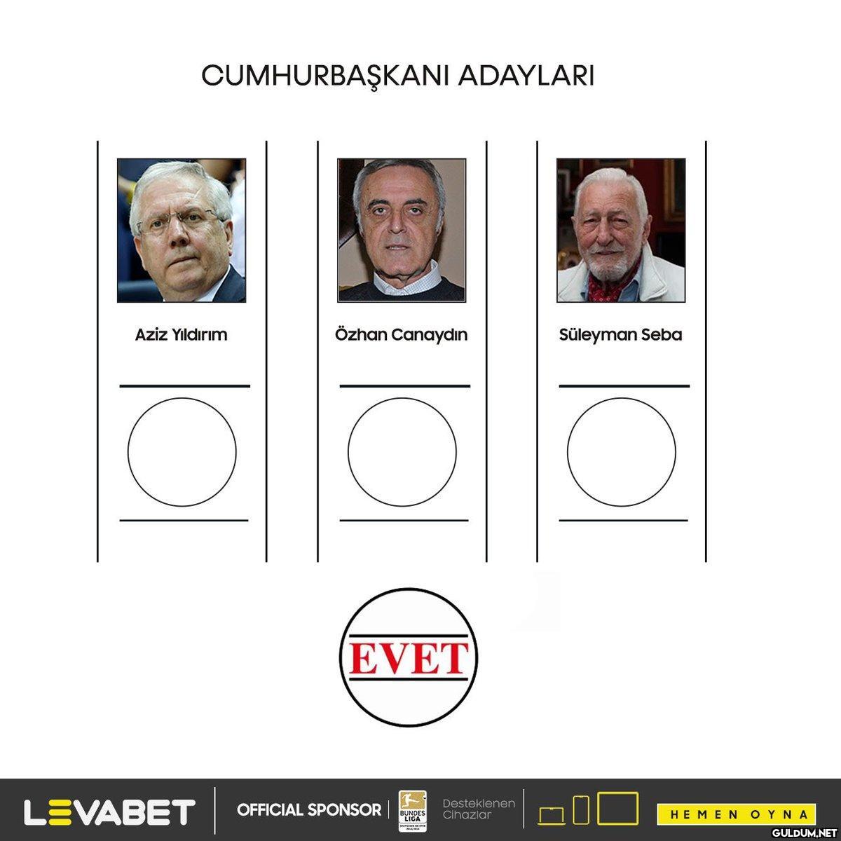 Sizin adayınız kim olurdu?...
