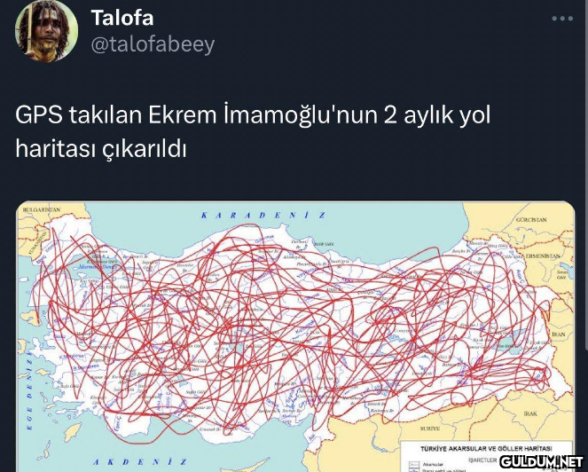 GPS takılan Ekrem...