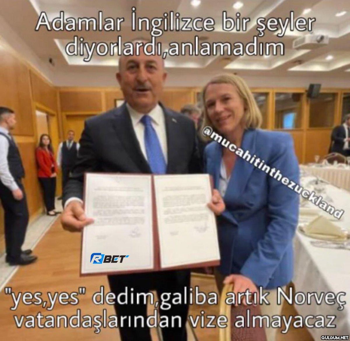 Adamlar İngilizce bir...