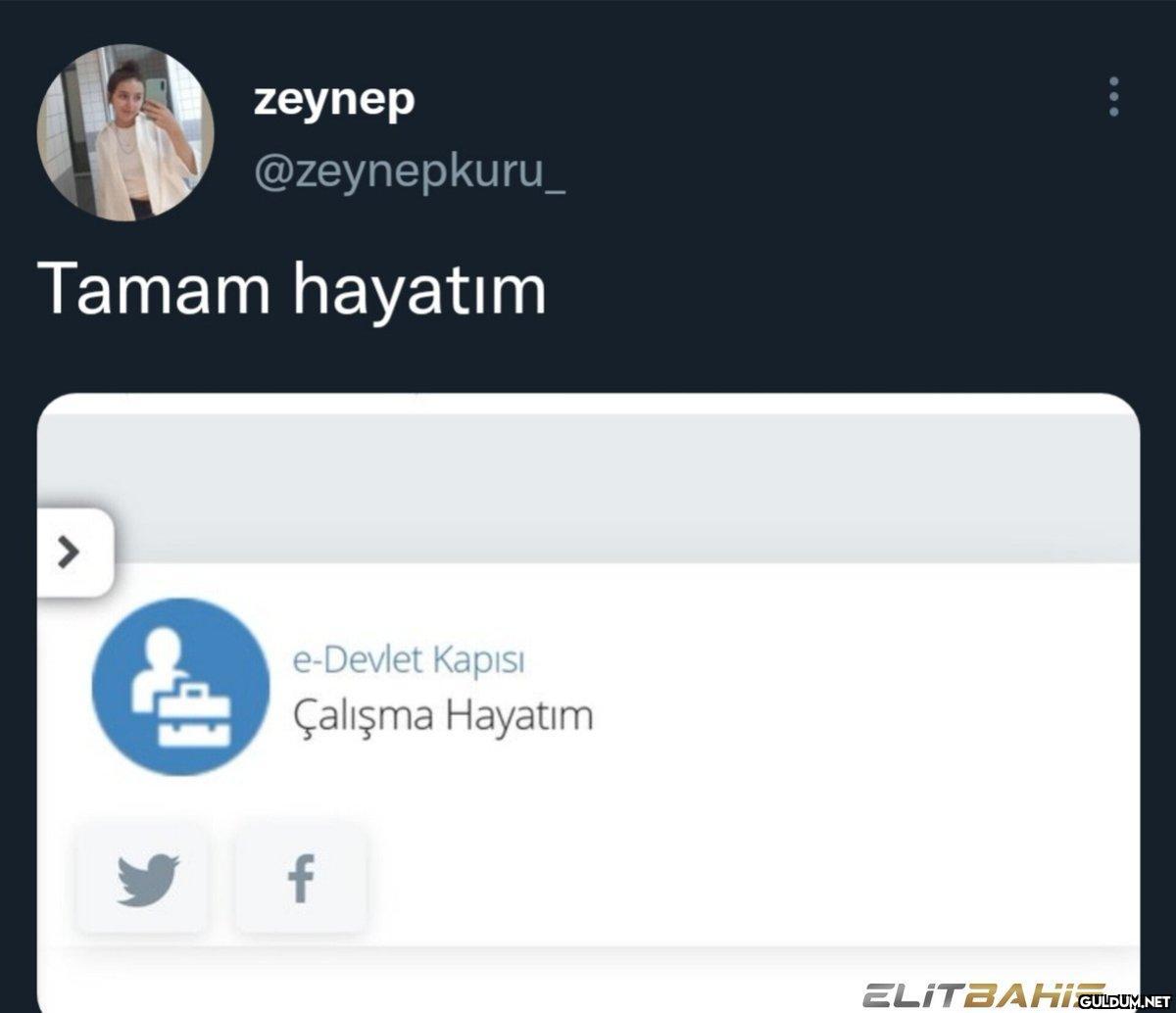 Benim olayları kendi...