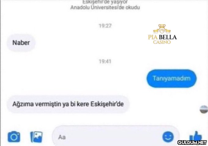 Naber Eskişehirde yaşıyor...