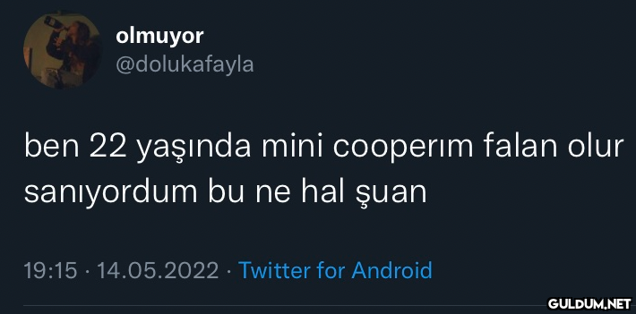 olmuyor @dolukafayla ben...