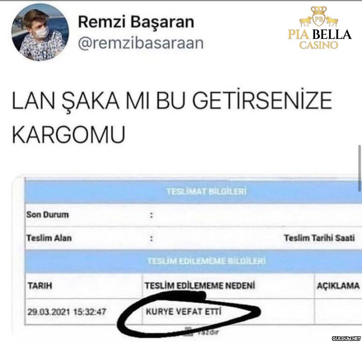 Son Durum Teslim Alan...