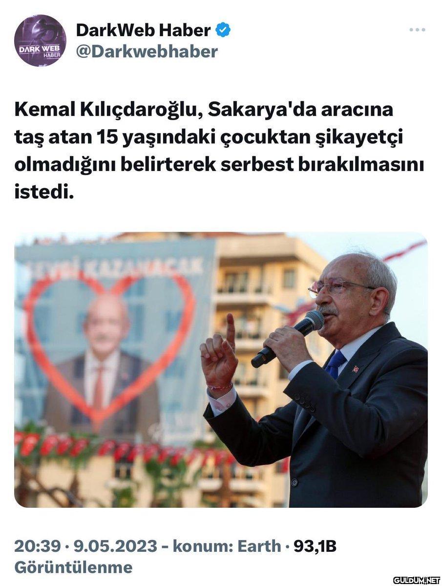 Çok büyük adam...