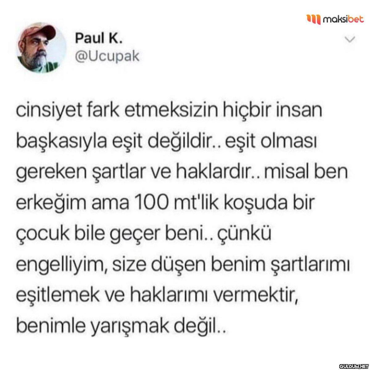 Paul K. @Ucupak maksibet...