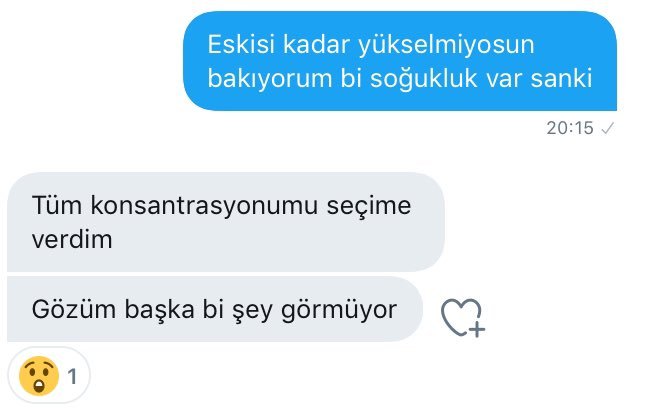 ne eksik ne fazla...