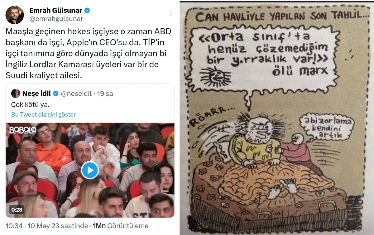 Orta sınıf'ta henüz...