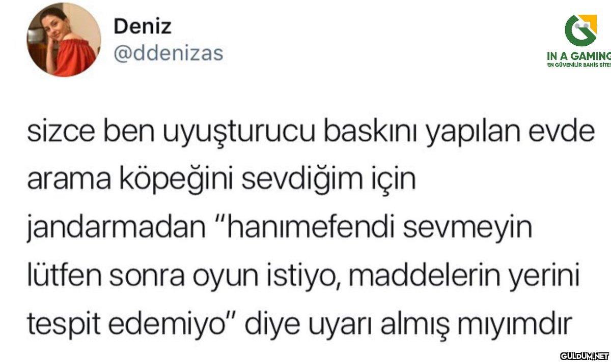 Deniz @ddenizas IN A...
