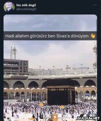 hic etik degil...