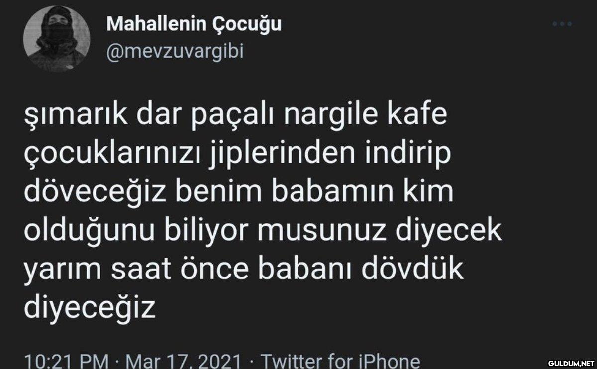 Mahallenin Çocuğu...