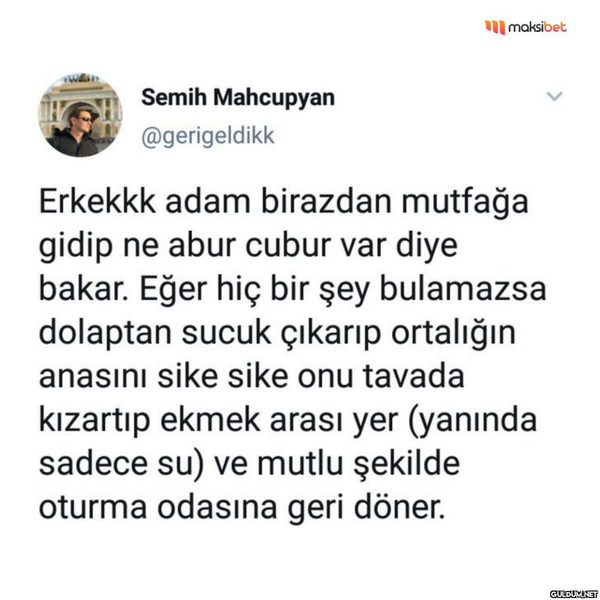 Semih Mahcupyan...